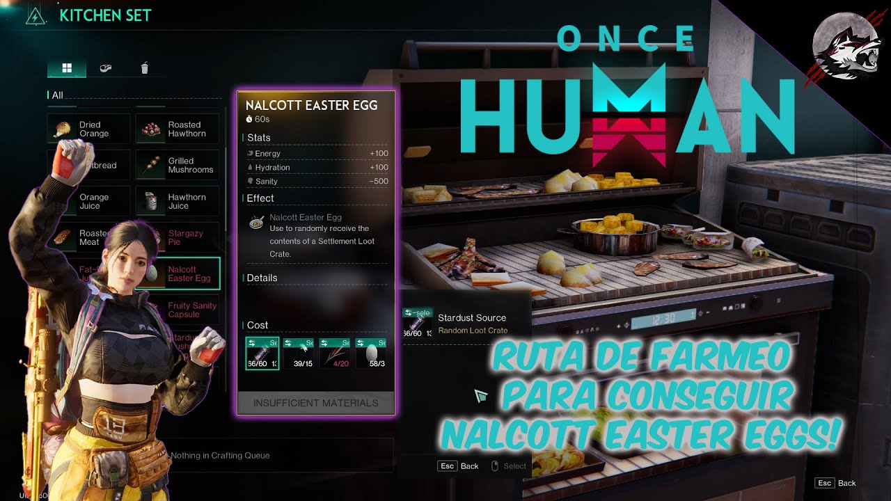 Once Human - Farmea fácilmente Nalcott Easter Eggs!