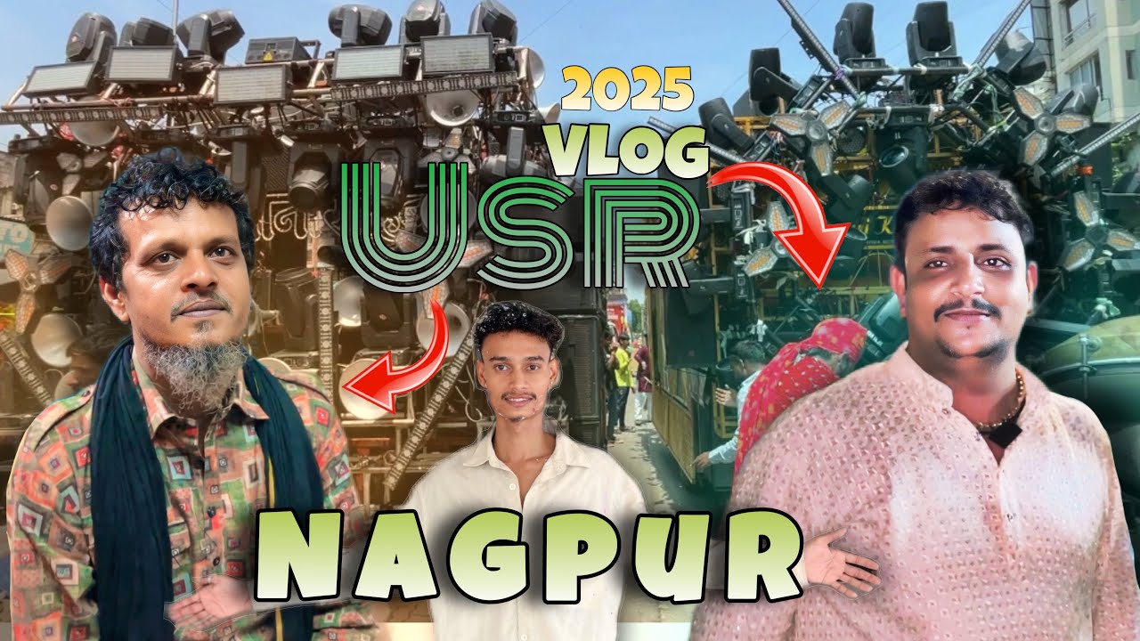 #vlog127 Nagpur Urs Me || Gauri Kripa Or Sai kripa kgn nana saheb || Dono Ek jagha