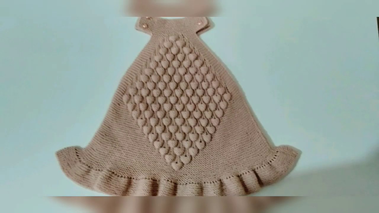 Ahududu Ponçik Modelli Bebek Elbise yapımı #kint#drees#model
