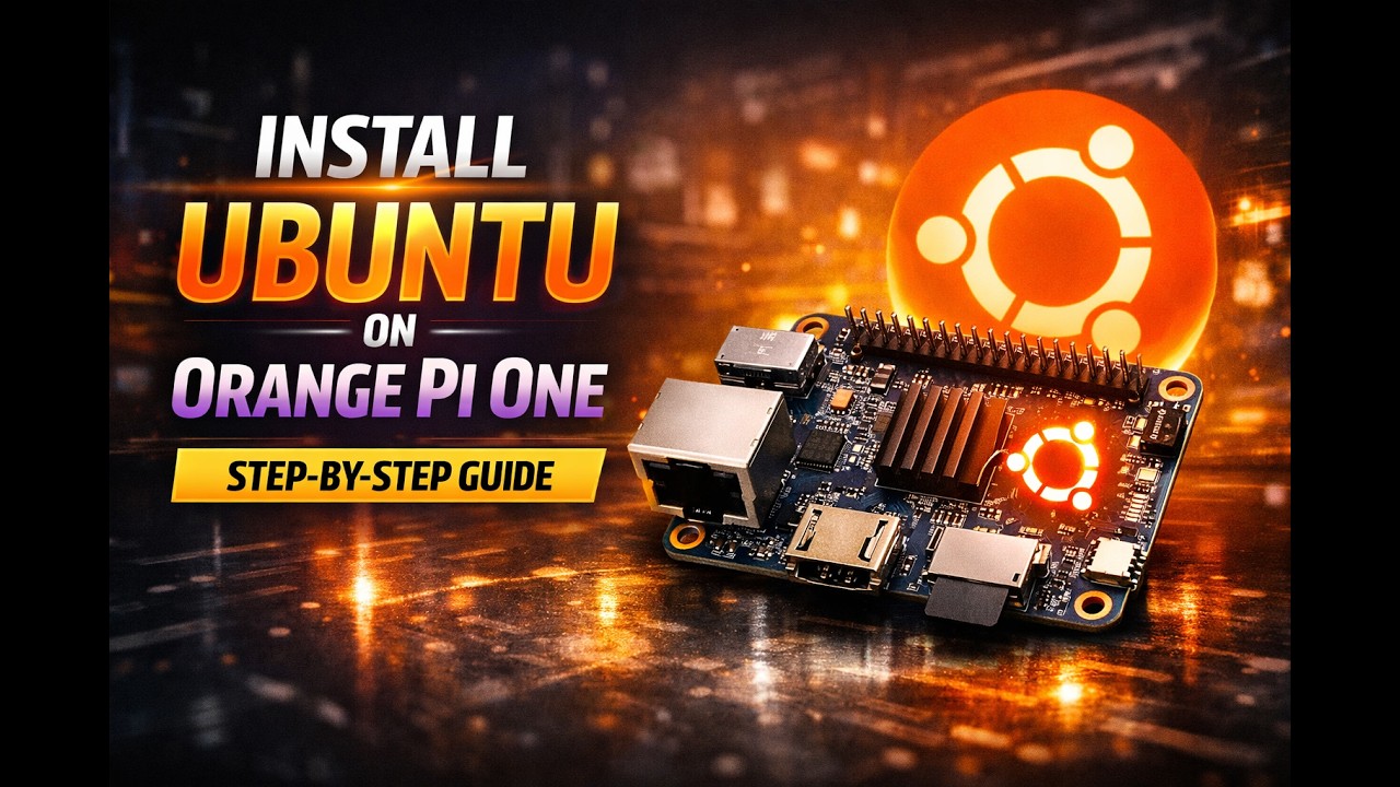 How To Install Ubuntu On Orange Pi One #orange #pi #one