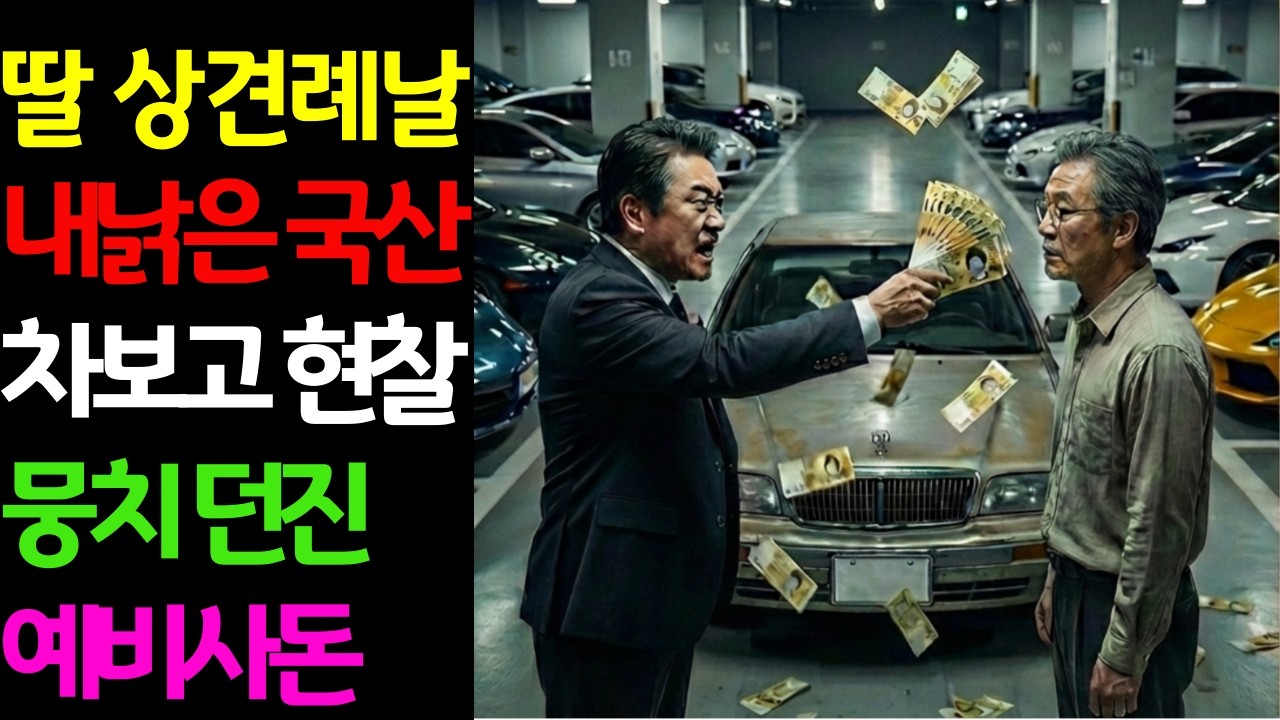 딸 상견례, 내 낡은 국산차 보고 현찰 뭉치 던진 예비 사돈