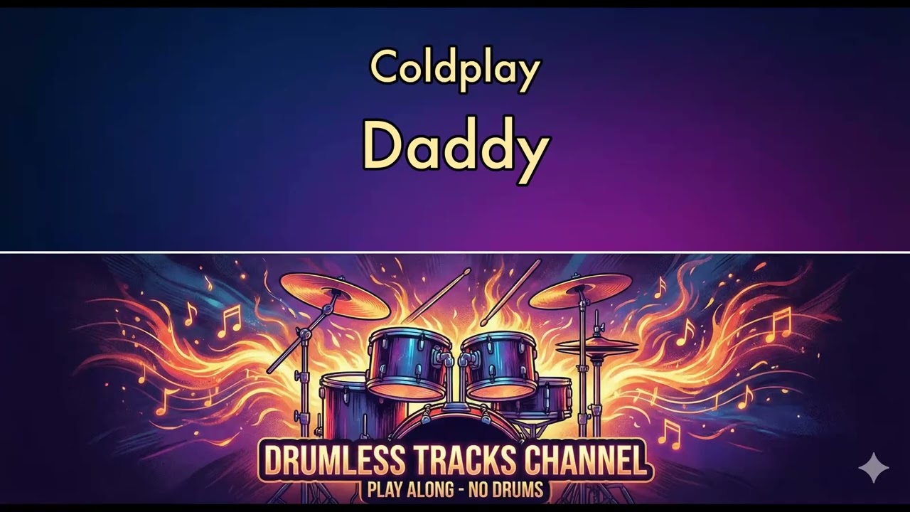 Coldplay - Daddy - Drumless