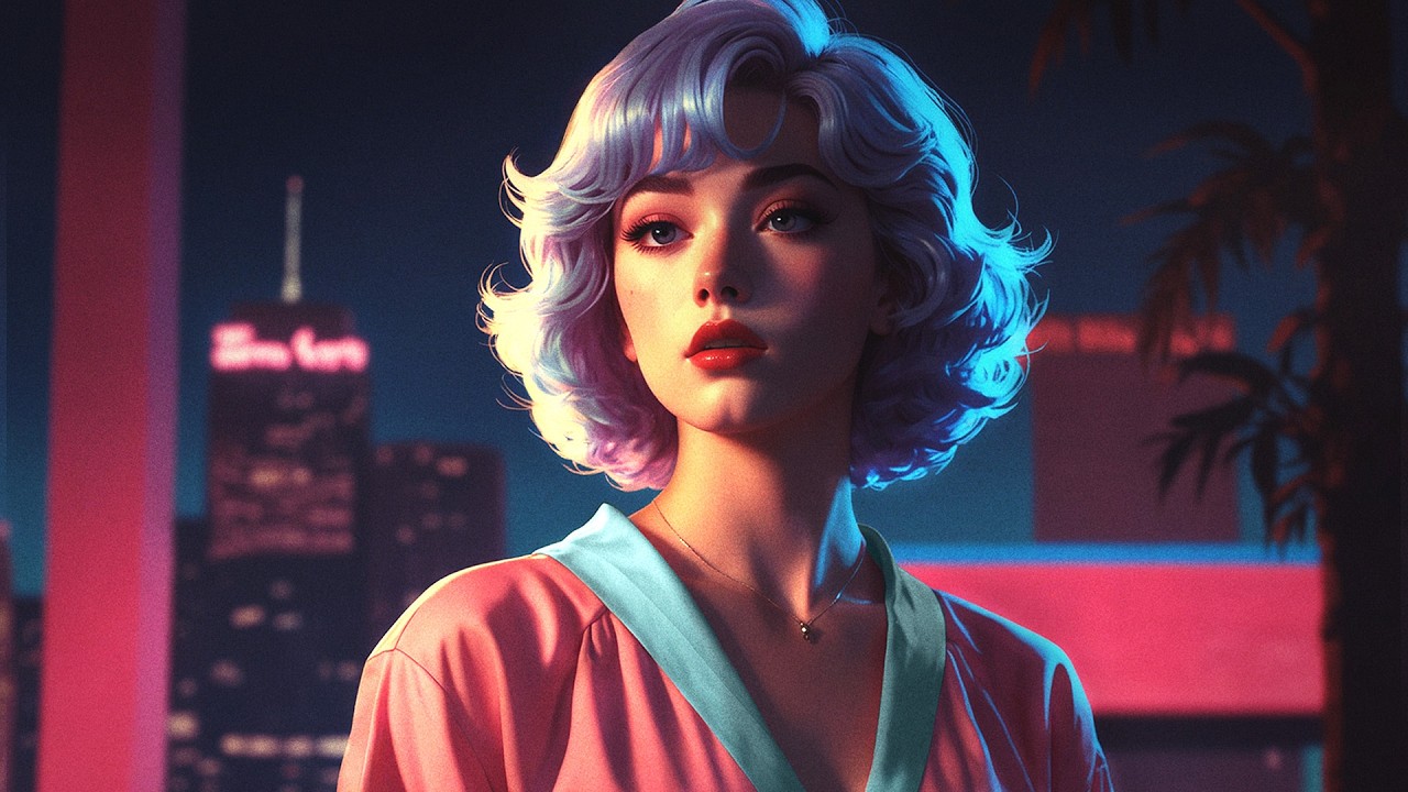 Late night atmosphere in 1985 | Retro Synthwave