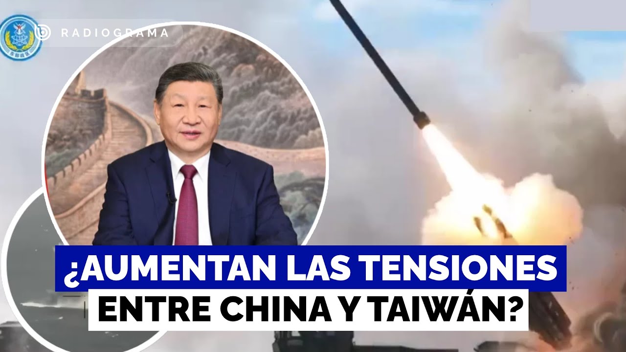 ¿Aumentan las tensiones? EEUU cuestiona maniobras militares de China cerca de Taiwán