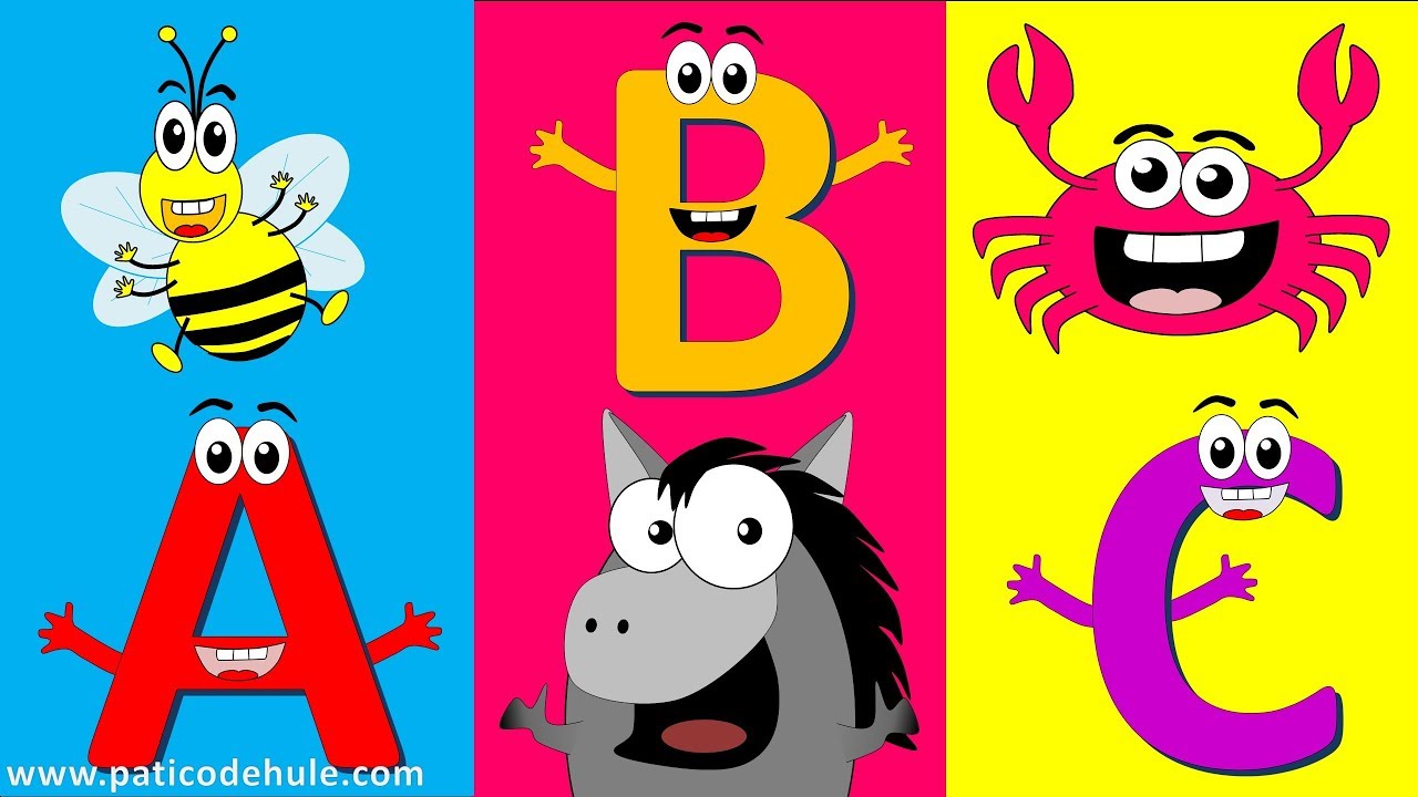 Abecedario para ni&ntilde;os - Canci&oacute;n infantil - ABC con animales