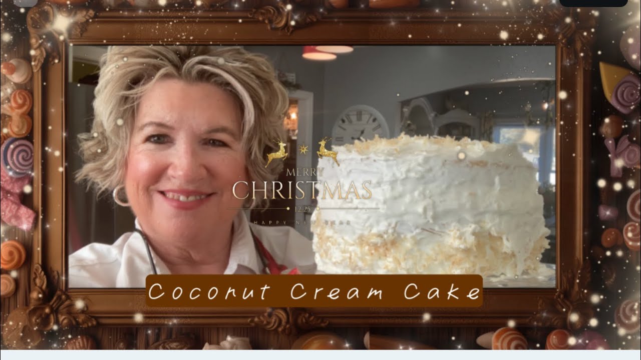 Christmas Coconut Cake! Fluffy Cloud Of Delight! The Best Gift Ever!