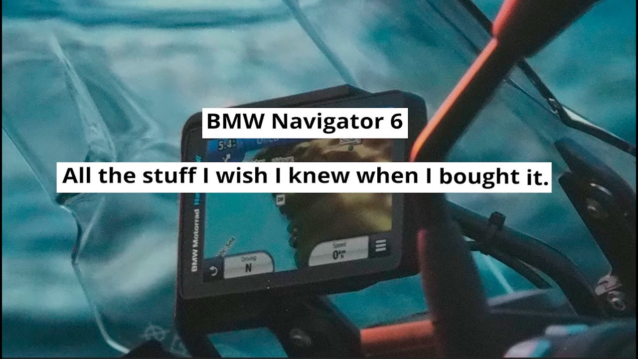 01 Introduction to the BMW Navigator 6