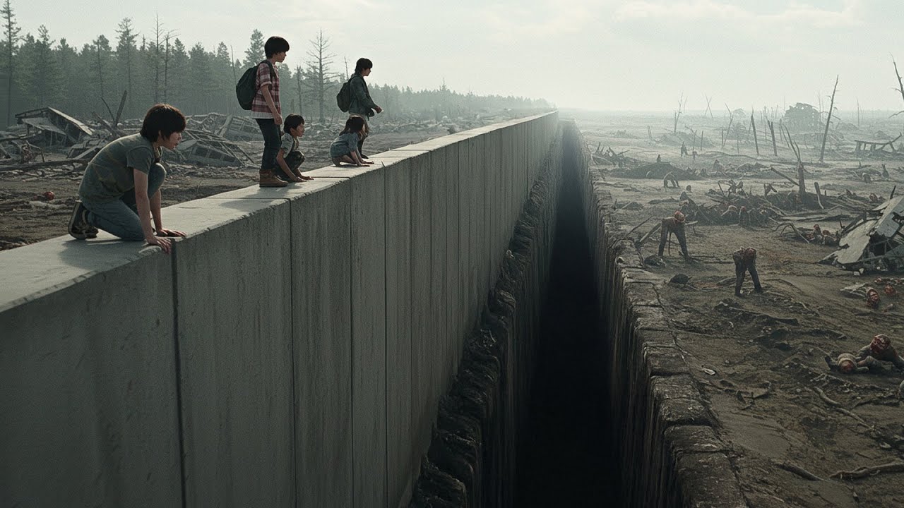 Post-Apocalypse, Monsters Trap K1ds Behind Walls To Devour Them, But They Find A Way To Escape