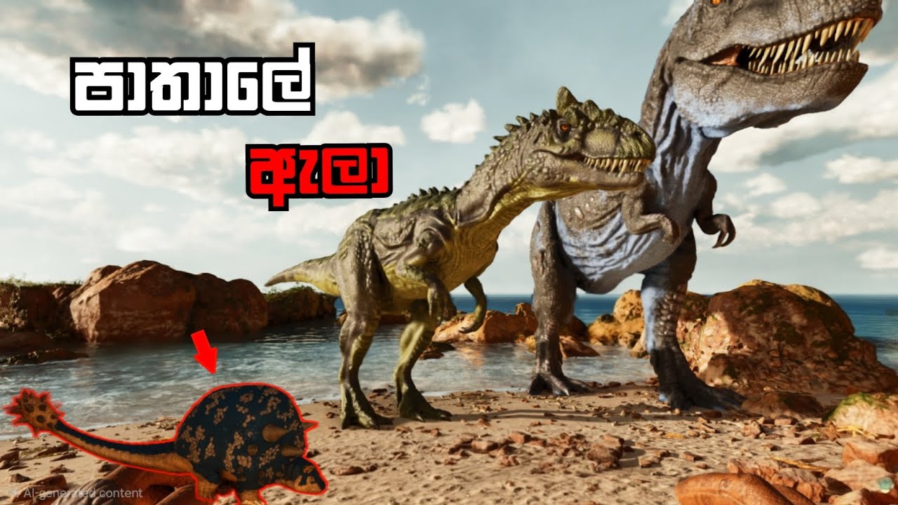ඇලාව අල්ලලා ගල් රෝලත් අපේ කරගමු | ark survival ascended 