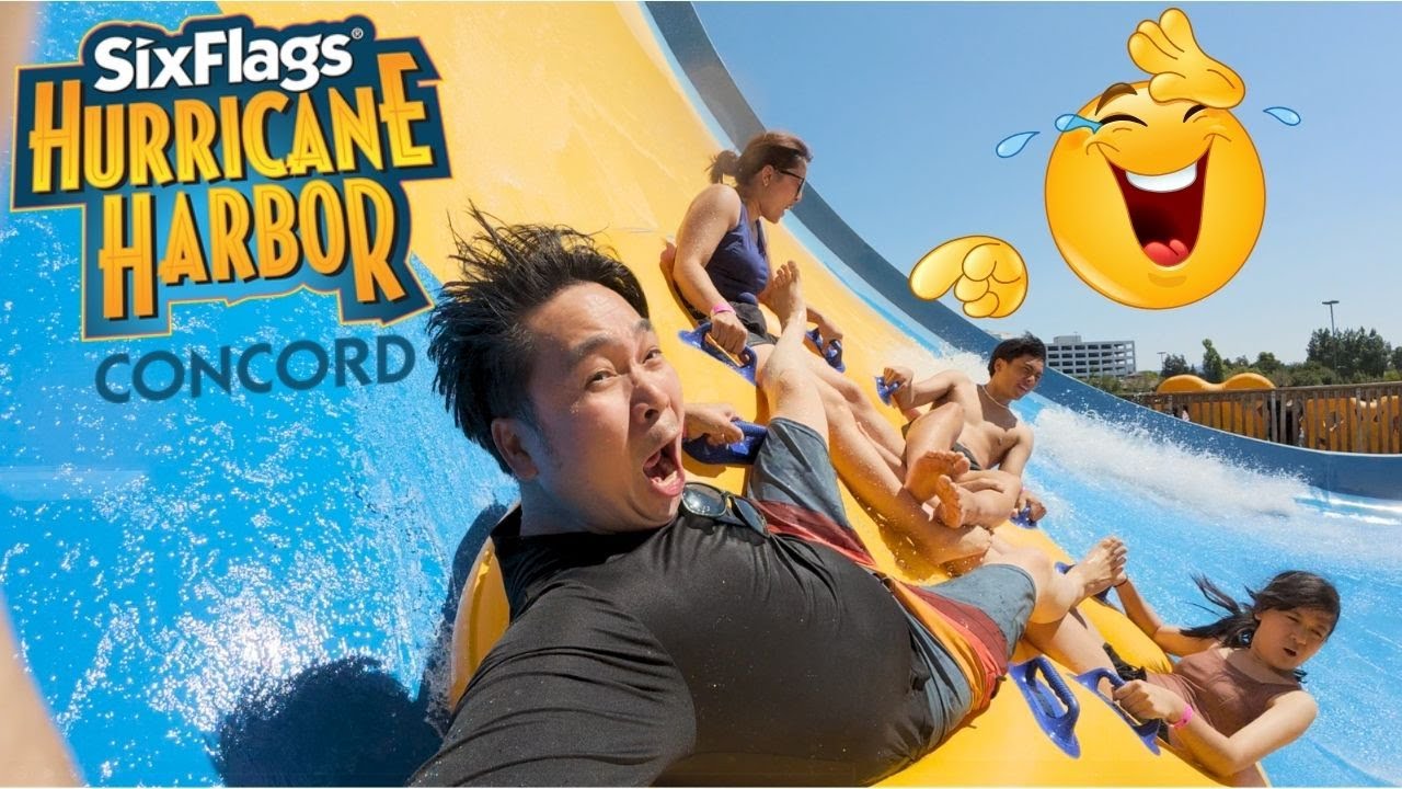 We Tried Every Water Slide At The Park!