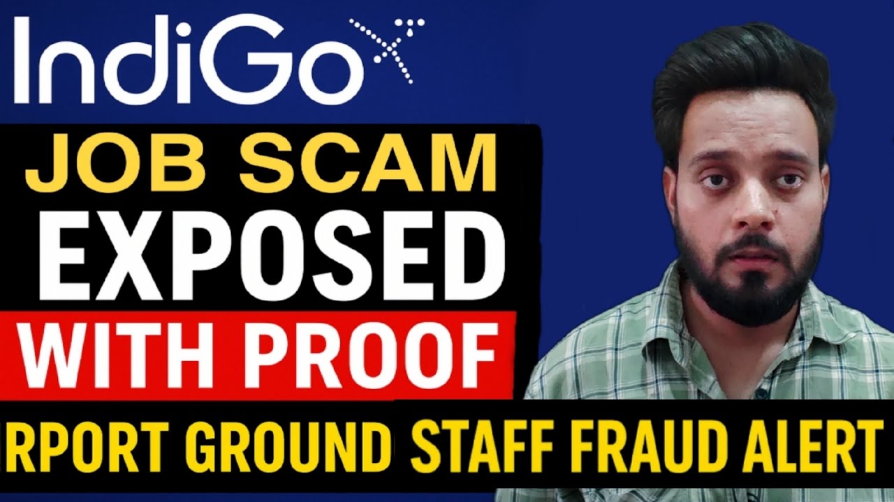 Indigo Job Scam Exposed with Proof | Airport Ground Staff Fraud Alert!