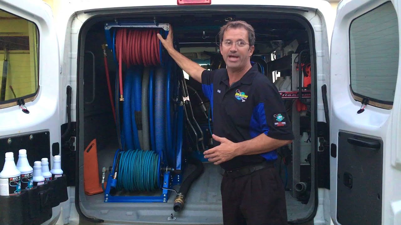 How to set up a carpet cleaning truck Part 2 by Rob Allen
