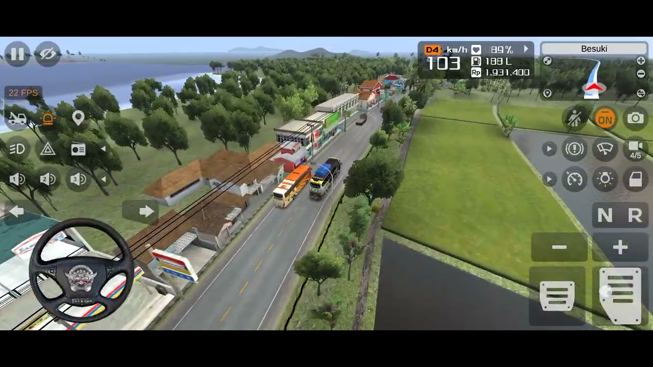Bus indonesia simulator Gujarati game 