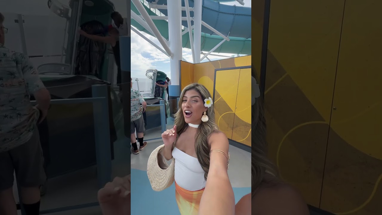 Trying all activities on Norwegian Aqua except the drop slide! 😅@norwegiancruiseline #NorwegianAqua