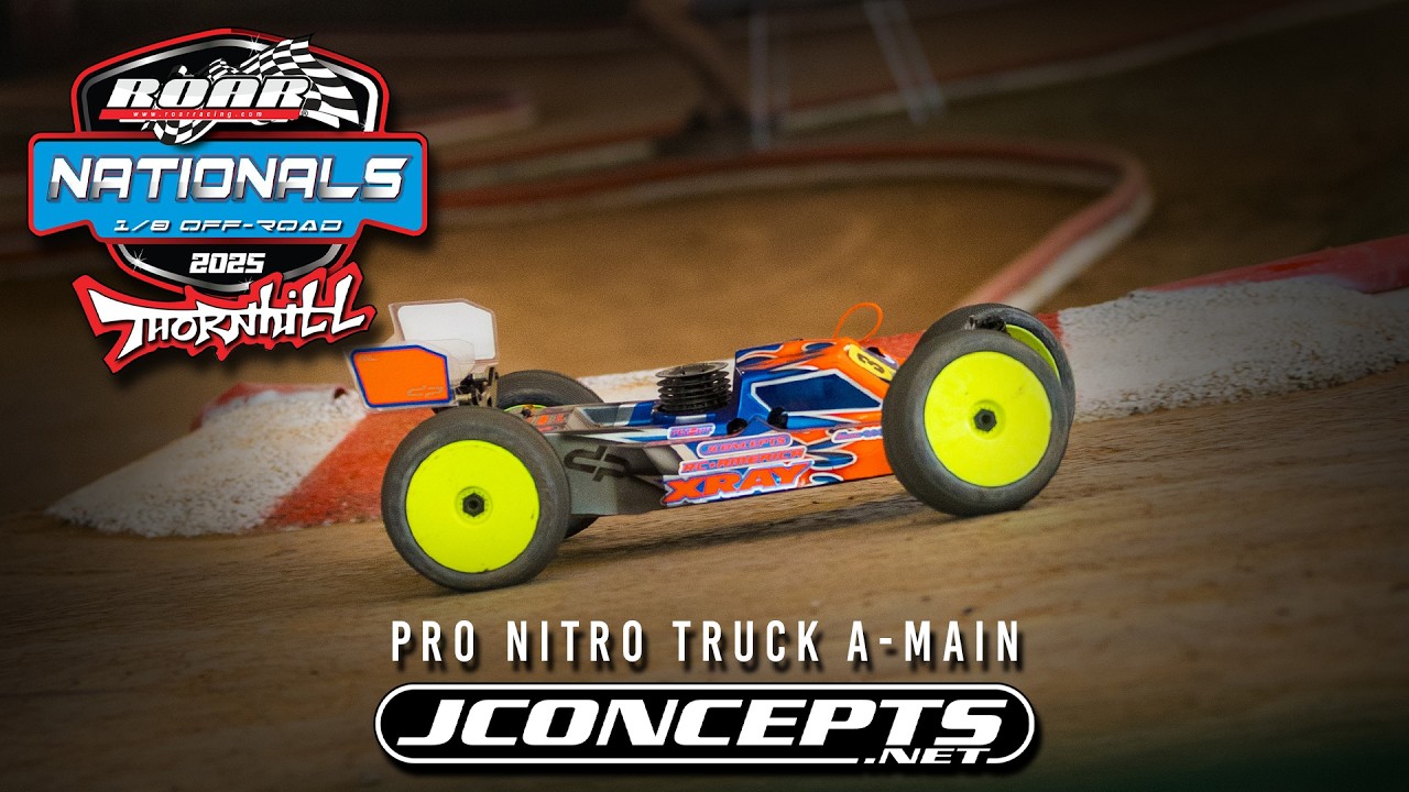 2025 ROAR 1/8th Off-Road Nationals Nitro Truggy A Main