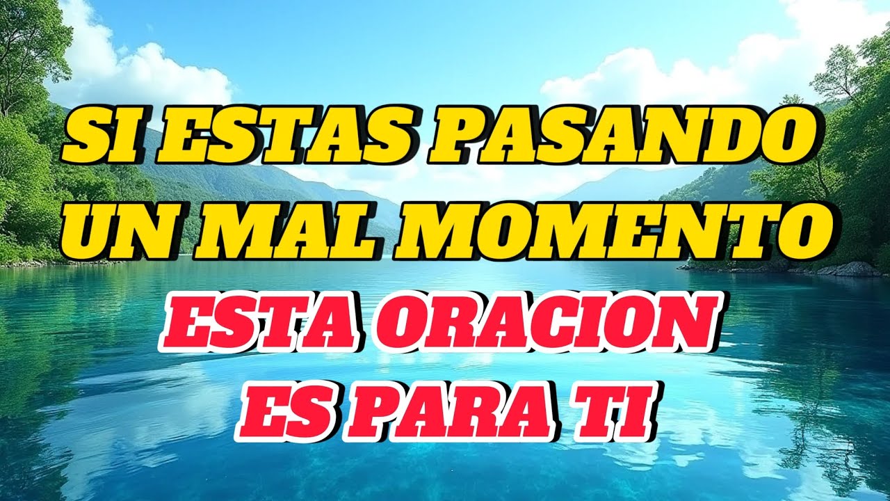  ORACIÓN PODEROSA PARA CUANDO YA NO PUEDES MÁS 🙏 DIOS TE DARÁ FUERZAS HOY🙌