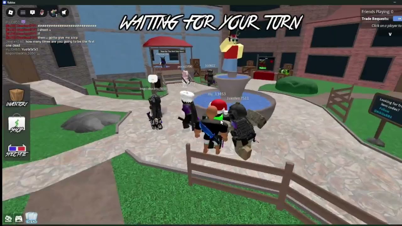 i found teamers and edaters in one lobby ( MM2 )