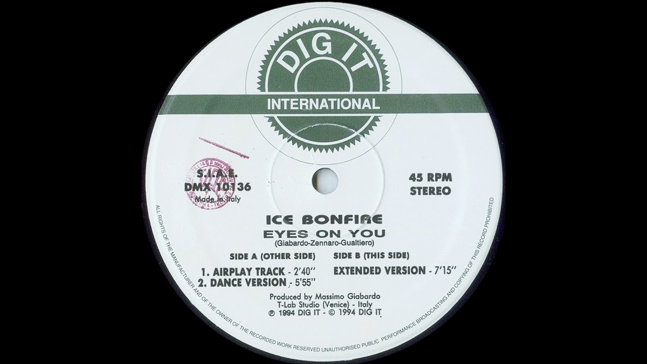 Ice Bonfire - Eyes On You (Dance Version)