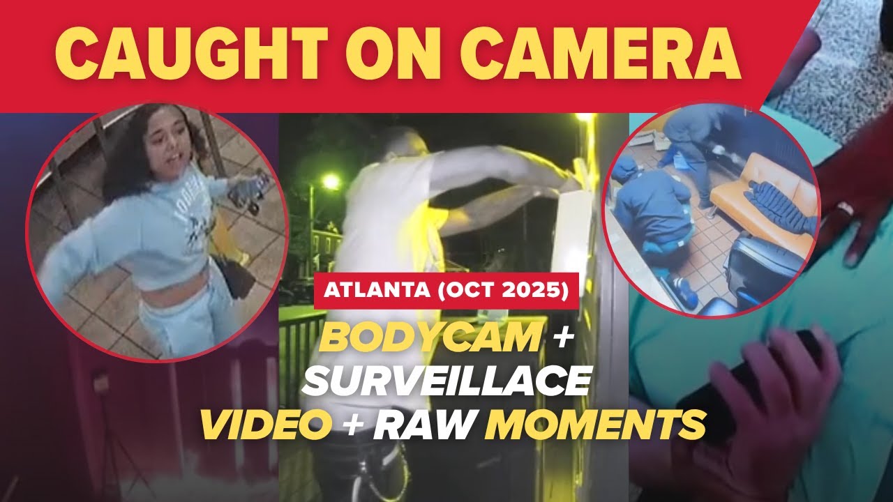 Atlanta Crime on Camera | October 2025 Police Bodycam & Shooting Footage