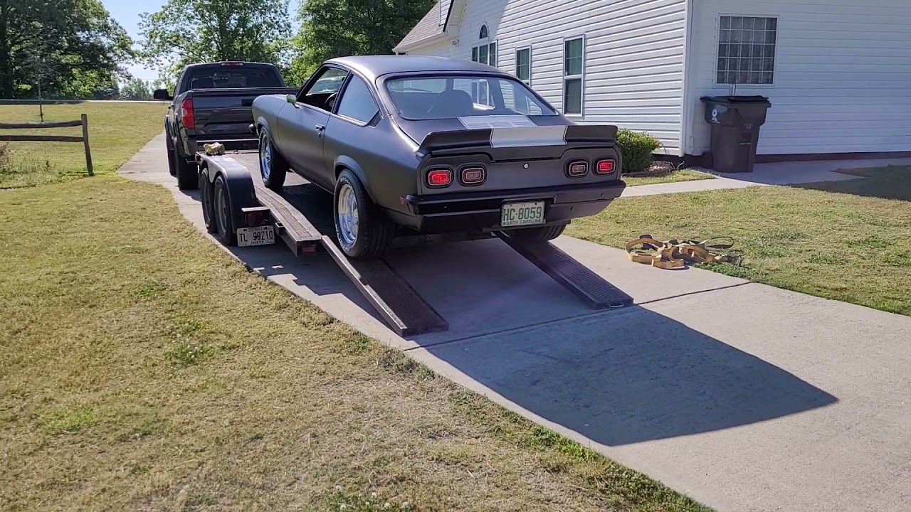 71 Vega GT coming home to WiseGuys Garage!