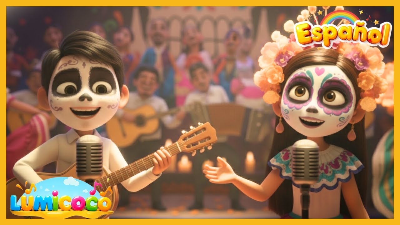 💀 Día de Muertos (🎭Versión Escénica) 🌼 Canción Infantil de Calaveras | ¡La Fiesta de LumiCoco