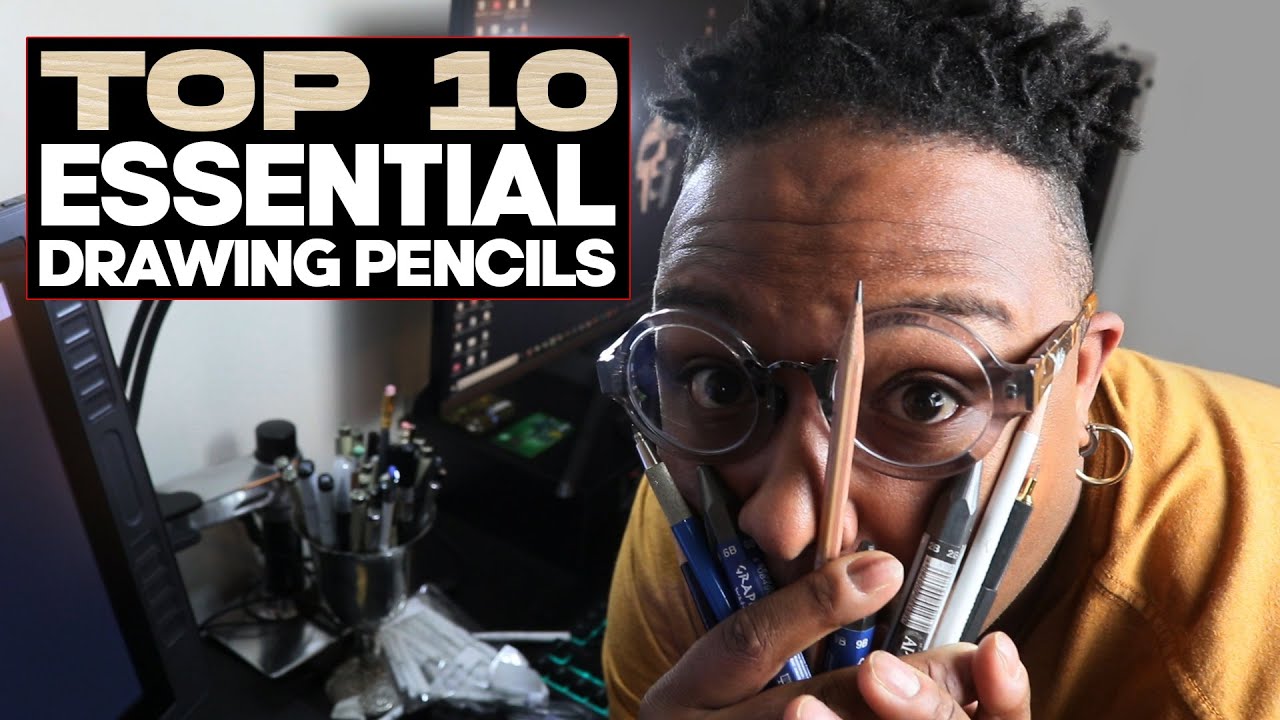 TOP 10 ESSENTIAL DRAWING PENCILS for GRAPHITE ARTISTS (Rotring, Faber Castell, Blackwing + others)