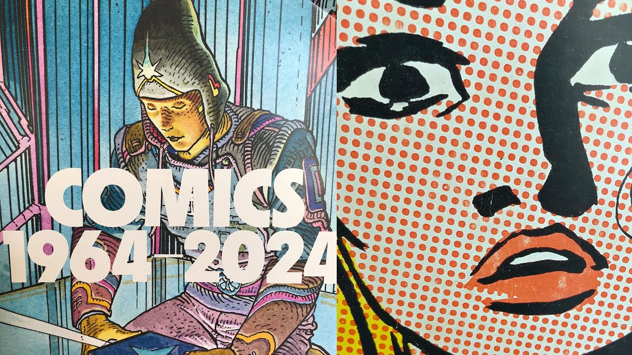 Comics 1964 - 2024 Exhibition Catalog (Paris) Inc Marvel / French BD / Manga Artisan Edition