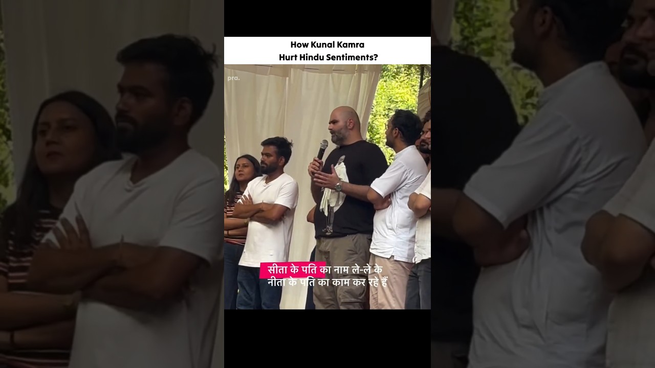 Kunal Kamra Hurts Hindu Sentiments Again ft. CJP Protest |#shorts #kunalkamra #cjpprotest