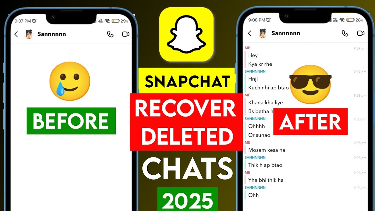 How to get SnapChat deleted chat back 2025 | How to recover SnapChat messages | History recovery