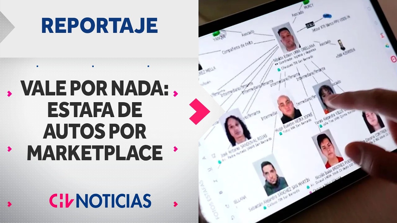 Mafia estafaba comprando autos sin pagar un peso con vale vista falsos | Reportajes CHV