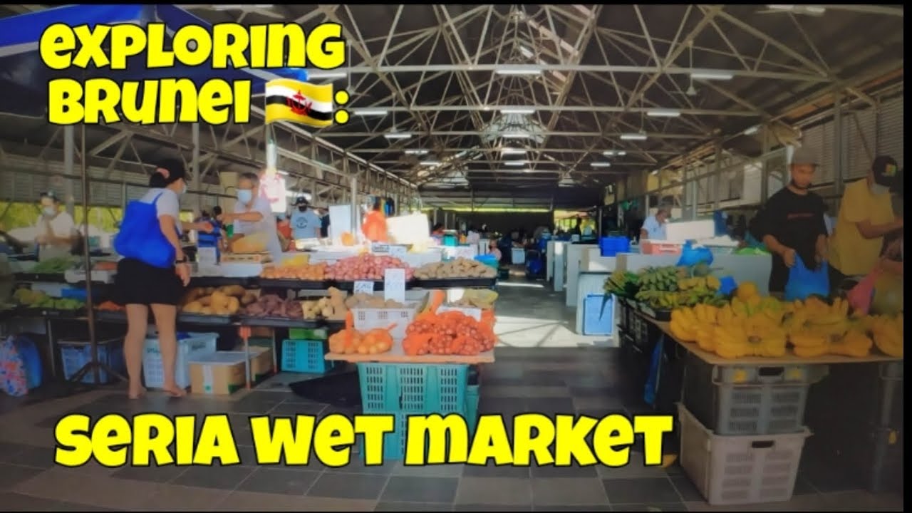 🇧🇳 Seria Wetmarket | Travel Vlog 6 Exploring Brunei | Brunei | Brunei Country | #brunei #walkthrough