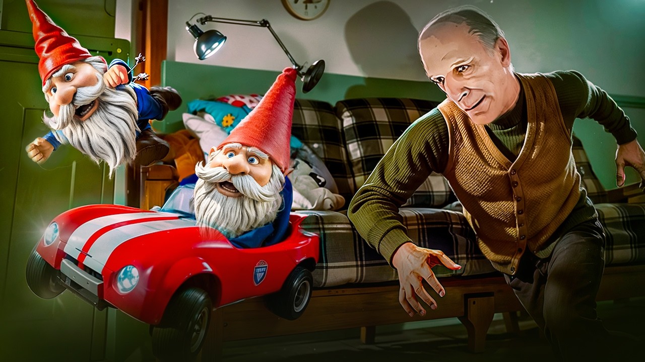 САДОВЫЕ ГНОМЫ ПРОТИВ ДЕДА. |Burglin' Gnomes|