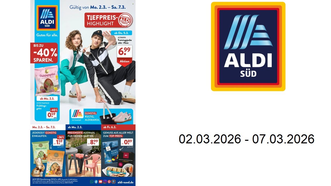 Prospekt ALDI SÜD - vom 02.03. bis 07.03.2026
