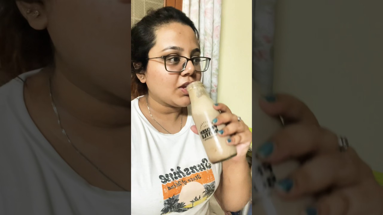 Unboxing Ferrero shake from Frozen Bottle ✨#shortsvideo #shortsviral #shorts #shortsfeed #lifestyle