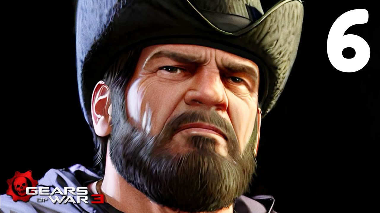 GEARS OF WAR 3 Campaign Walkthrough PART 6 - CRATER. 