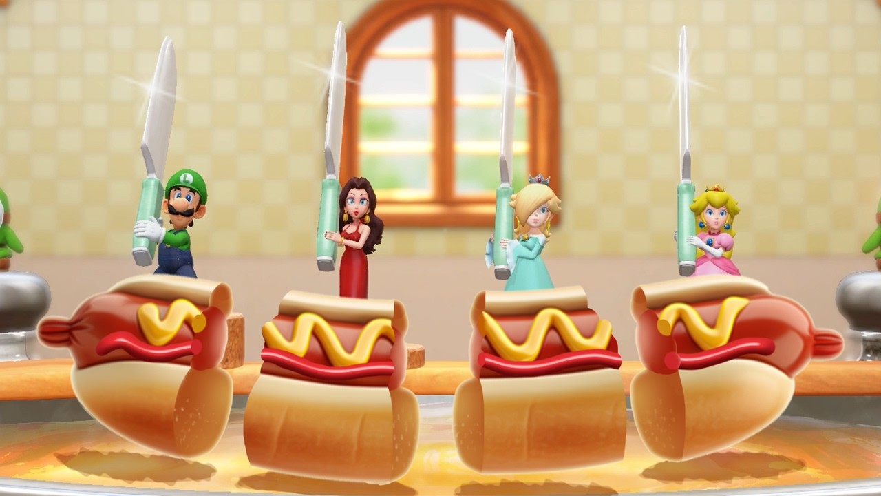 Super Mario Party Jamboree Minigames - Luigi Vs Peach Vs Pauline Vs Rosalina (Master Difficulty)
