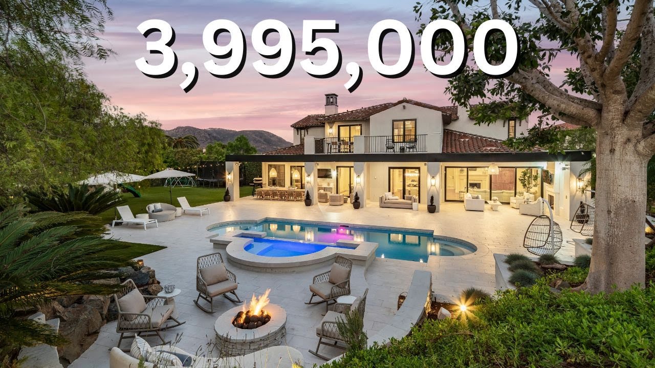 Inside a Rancho Santa Fe Designer Home with Ocean Views | Cielo Luxury Estate Tour