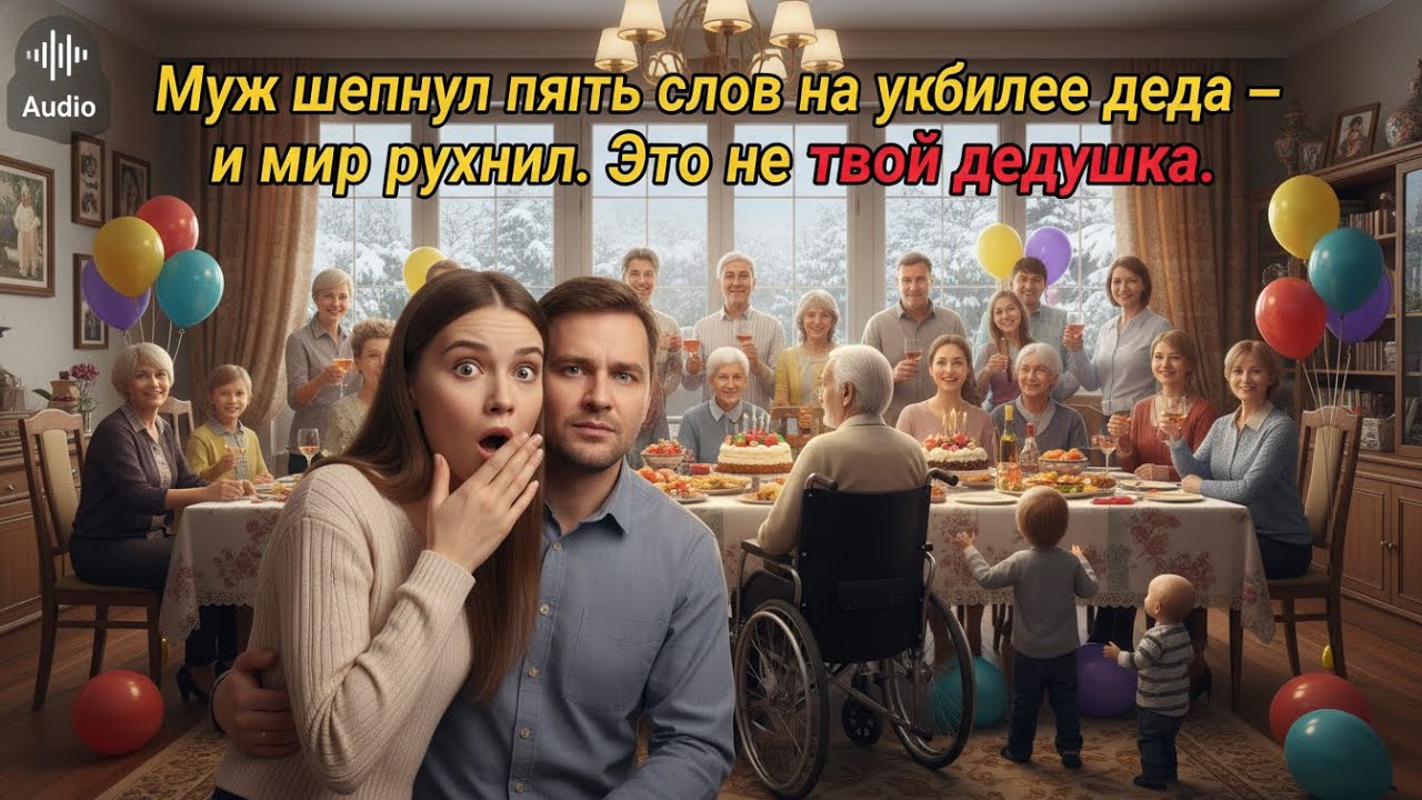 Шепот мужа на юбилее деда: «Это не твой дедушка» – и раскрылась ложь трех лет