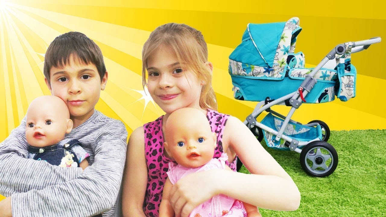 Oyuncak bebek ikizlere bakıyoruz! Fındık ailesi ile