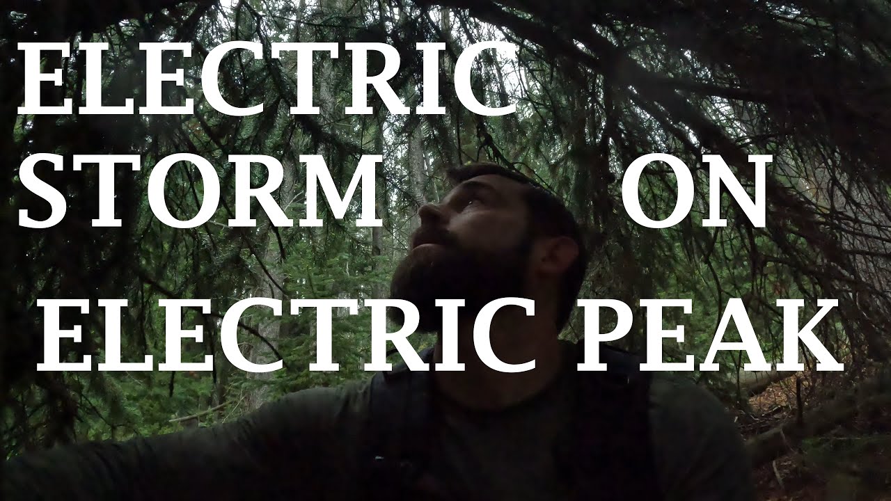 Caught In An Electric Storm On Electric Peak // Yellowstone NP