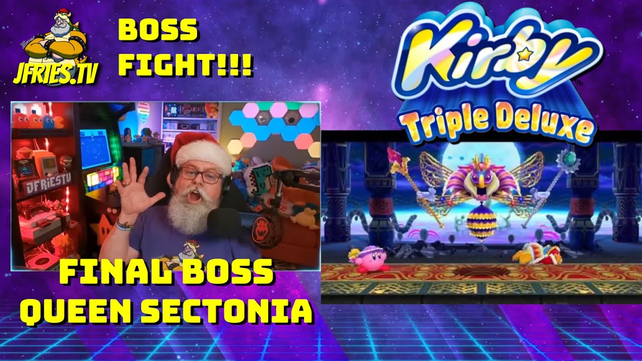 Highlight: Kirby: Triple Deluxe - Final Boss - Queen Sectonia - End Credits