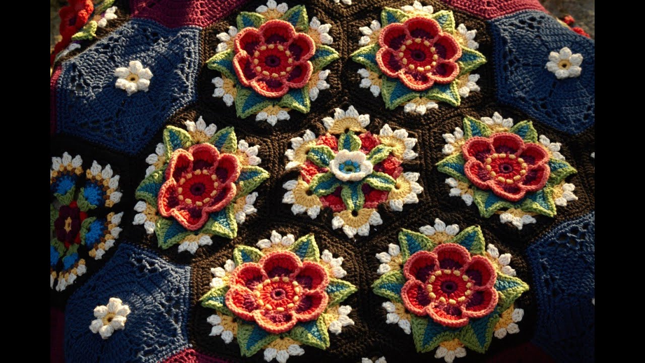 Yarn for Frida's flowers cal