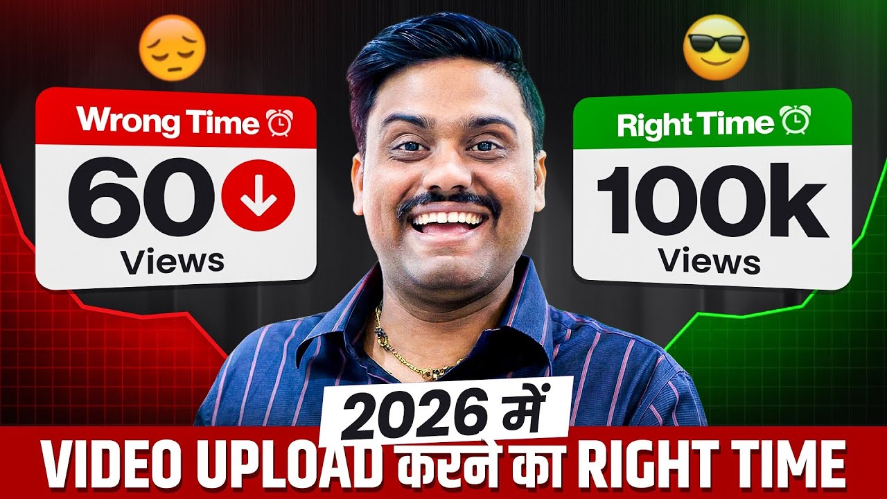 2026 Best Time to Upload YouTube Videos || When to Post Videos on Youtube for Maximum Views