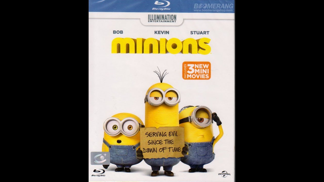 Opening/Closing To Minions 2015 Blu-ray (Thai Copy)