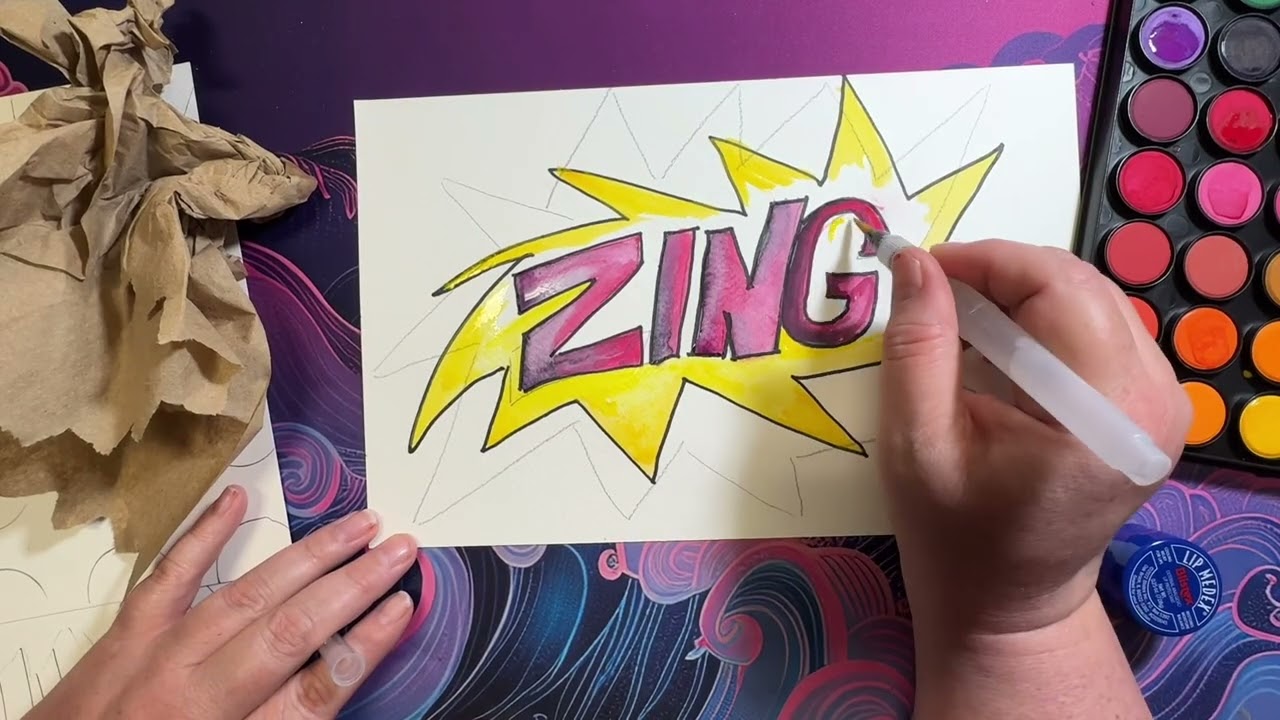 Pop art words