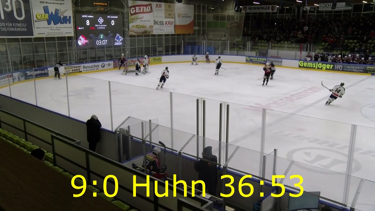 ECDC Memmingen vs. ESC Geretsried Spiel 3 Playoff Oberliga Süd-Bayernliga 17/18