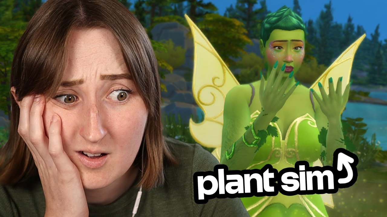 there's an occult type in the BASE GAME??? (PlantSim Challenge)