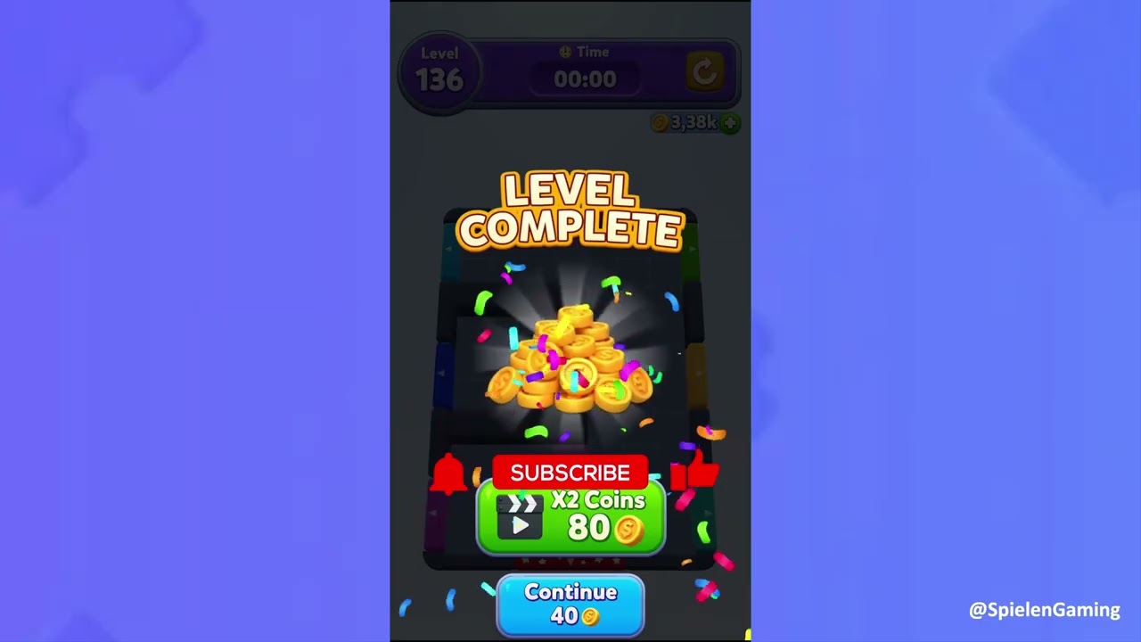 Color Block Jam Level 136 Solution Walkthrough