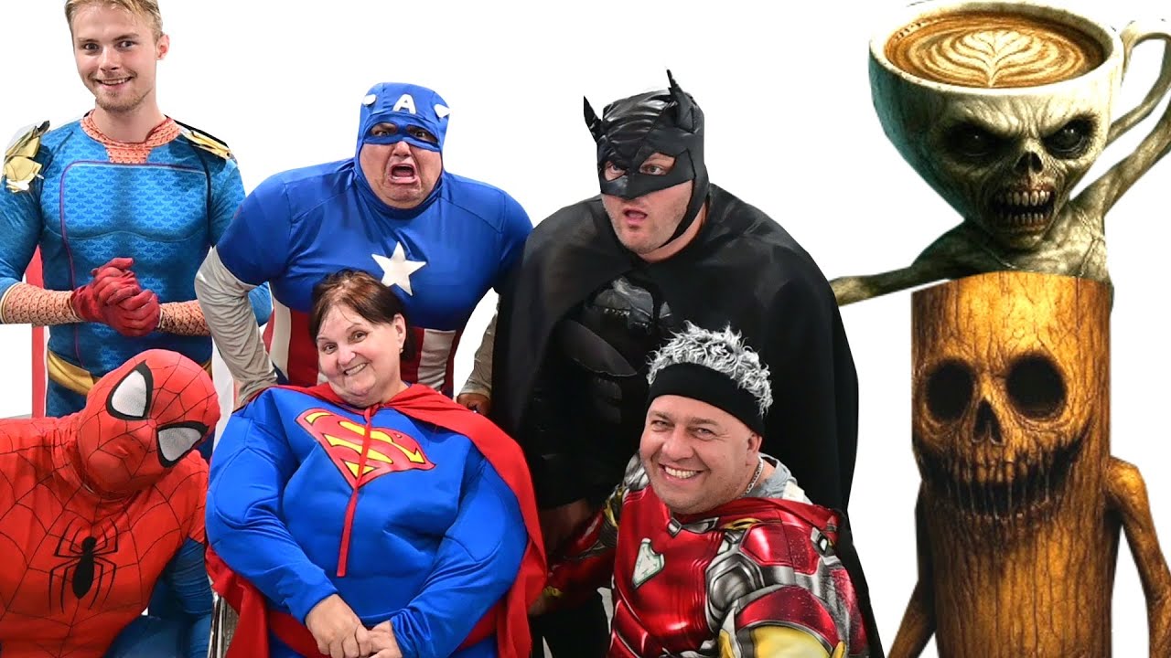 Superheroes VS Scary Italian Brainrot