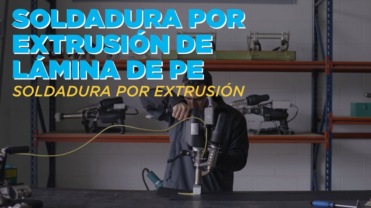 Normas DVS - Soldadura por extrusión lamina de poleitileno